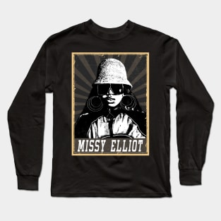 80s Style Missy Elliot Long Sleeve T-Shirt